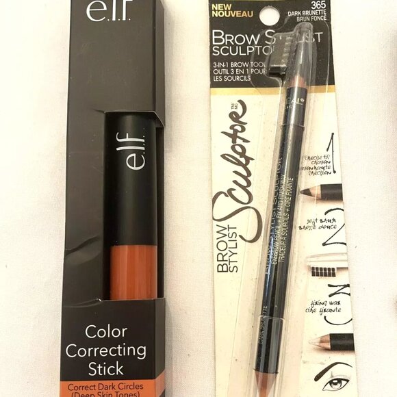 14 +Mix lot of Makeup Cosmetics Fake Eyelashes Mirror Eyebrow Pencil Applicators - Picture 13 of 14